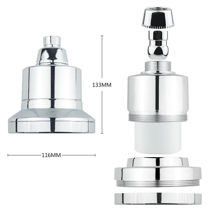 Top Mount Filtered Showerhead