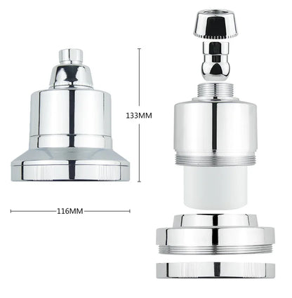 Top Mount Filtered Showerhead